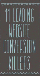 Infographic: 11 Leading Website Conversion Killers