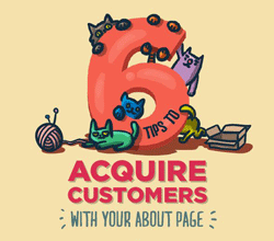 Infographic: 6 Tips to Acquire Customers with your About Page