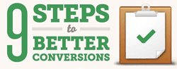 [Infographic] 9 Steps to Better Conversions